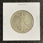 1917 Walking Liberty 50C Half Dollar Silver Coin Well Circulated