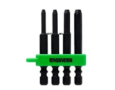 Jeu de 4 taupes à vis ENGINEER lot de 4 boulons de douille hexagonale écrasés