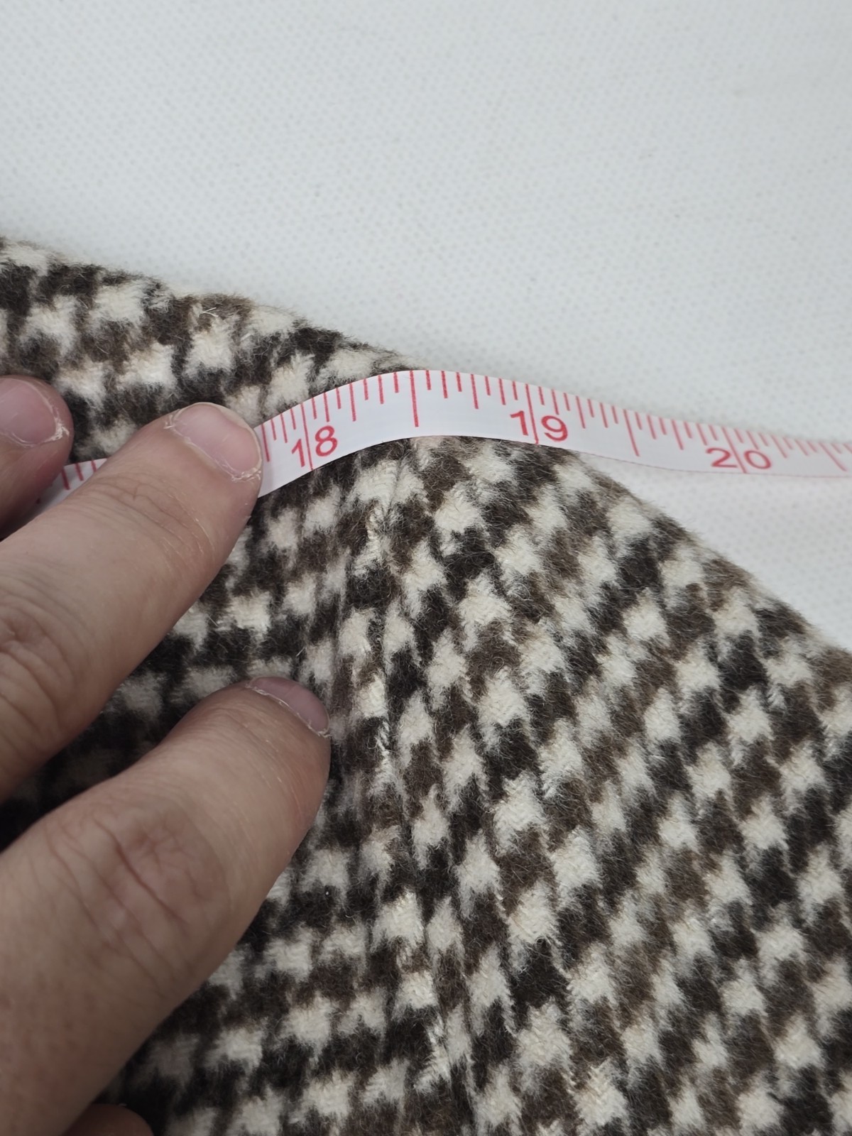 NWT Reiss Flutter Notch Wool Blazer Men's 40R Brown Houndstooth Surgeons Cuffs image 9