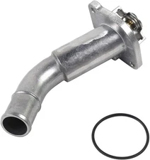 MPLUS 12572988 Thermostat Housing Assembly Fits 2002-2009 for GMC Envoy &