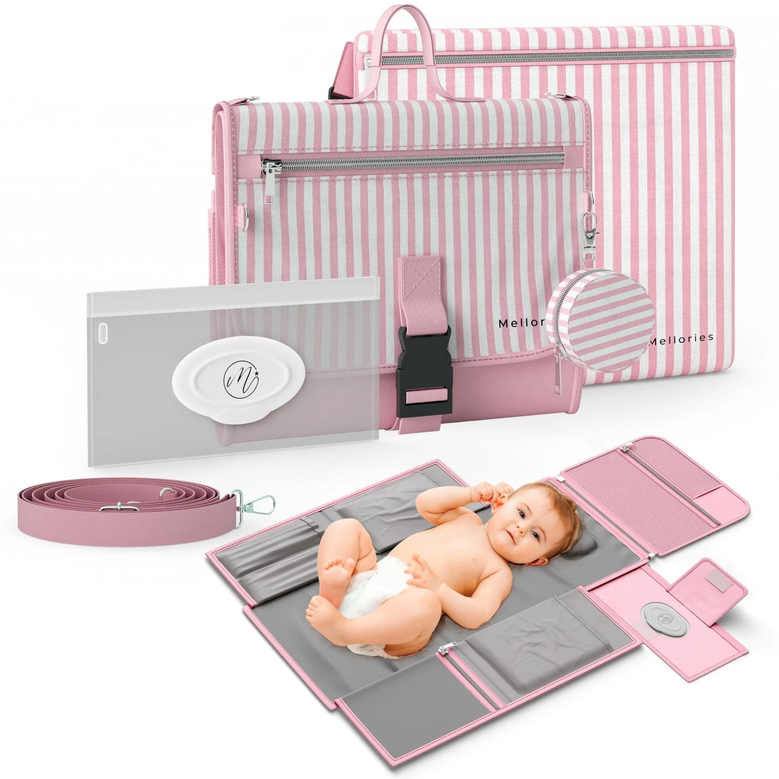 Portable Diaper Changing Pad Large, Waterproof Travel Changing Pad for Baby ...
Opens in a new windo
