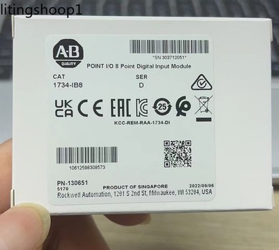 NEW factory Sealed Allen-Bradley 1734-IB8 8Point Digital Input Module1734-IB8