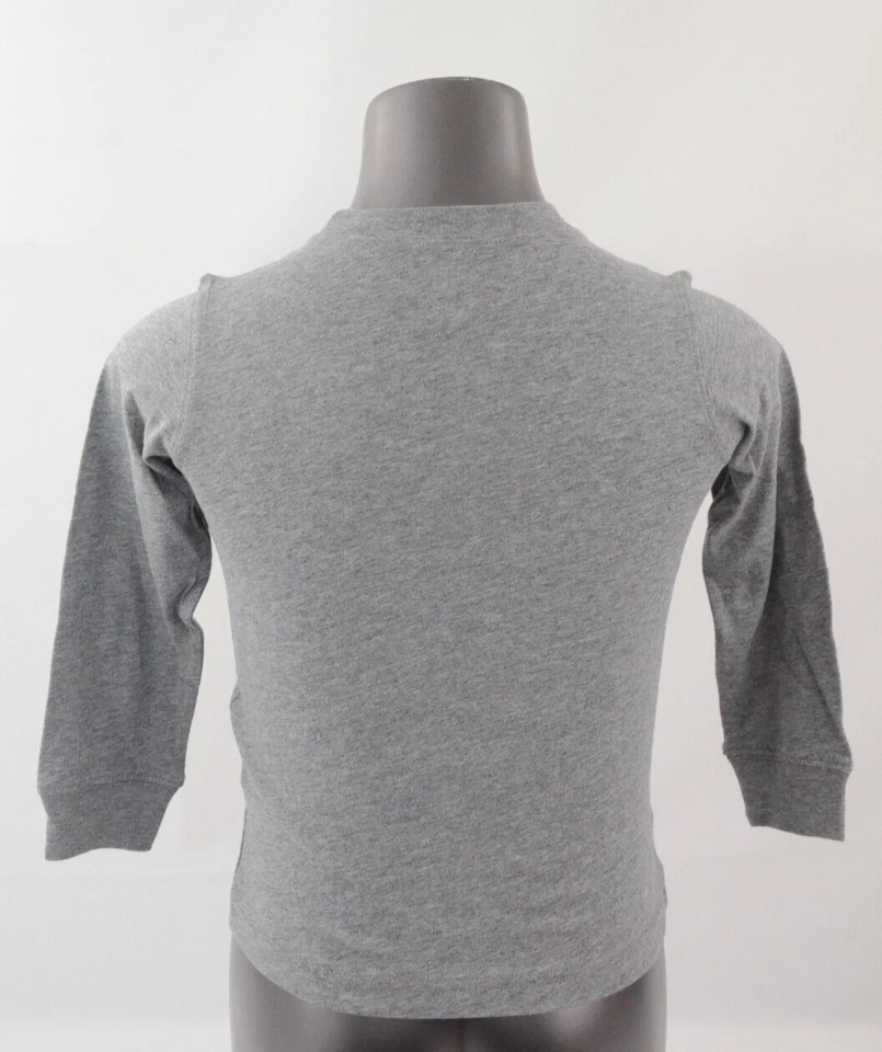 Carter's Firetruck Hero Manga Larga Gris Niño Talla 4T Nuevo con Etiquetas 161347 0717 Foto 3 de 4