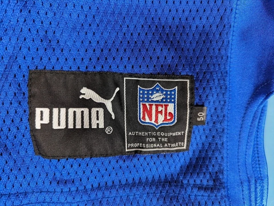 NUEVA NUEVA CON ETIQUETAS Camiseta Autografiada Vintage Buffalo Bills Antowain Smith #23 Talla 50 Puma Foto 4 de 4