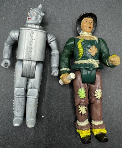 Vintage 1988 MGM Turner MTC Wizard Of Oz 4” Tin Man and ScarecrowAction Figures - Picture 2 of 7
