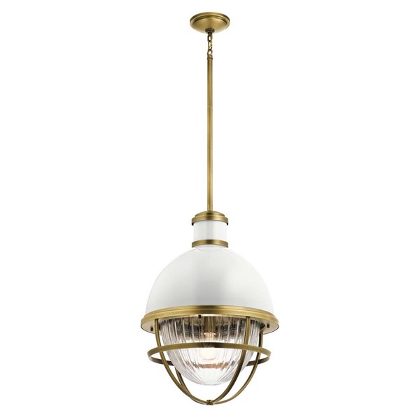 Pendelleuchte HäNgelampe Deckenlampe Badezimmerleuchte Messing Stahl D 40,8 Cm-image