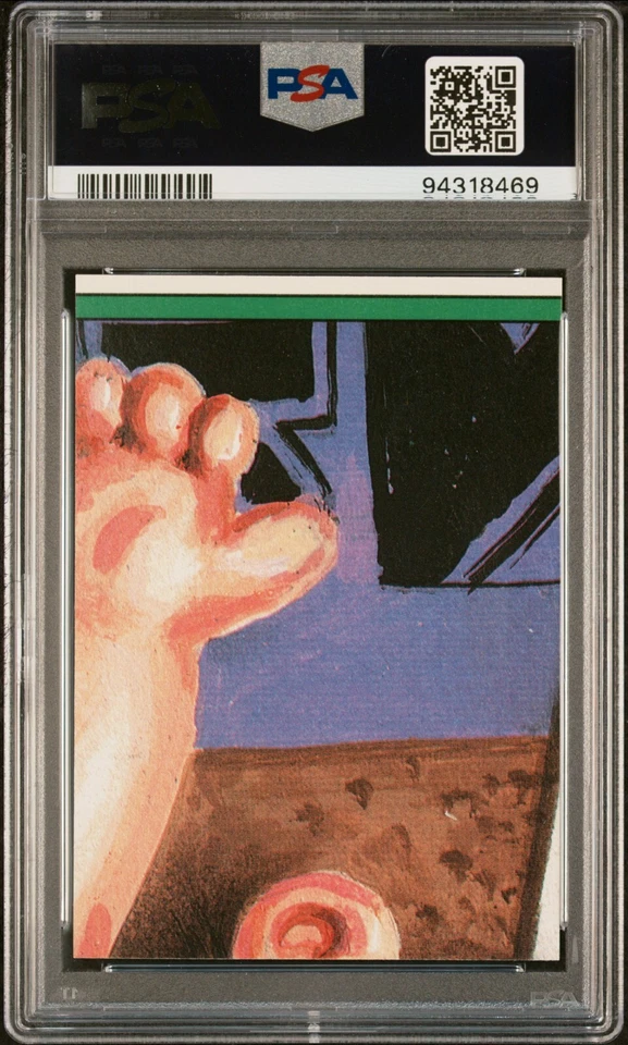 1988 Topps Garbage Pail Kids Series 14 OS14 MOTHY MARTHA 556a PSA 10 GEM POP15! - Image 2 of 2