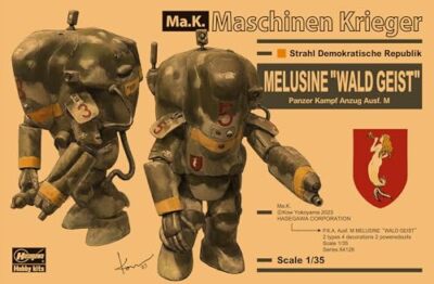 Hasegawa Ma.K. Maschinen Krieger PKA Ausf. M Melusine Wald Geist 1/35 Model Kit