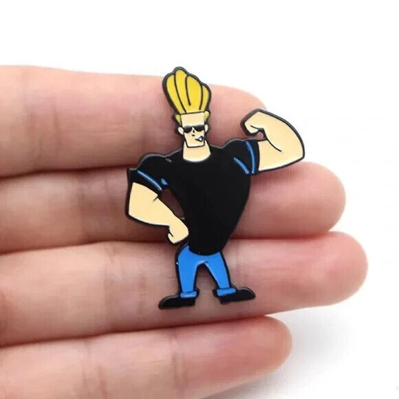 Broche 'Johnny Bravo' - Desenho Animado Projeto Fan Service