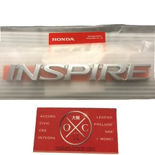 03-07 Honda Accord Oem Rear Inspire Emblem Badge Jdm 04 05 06 Uc1 Cm6 V6 Sedan