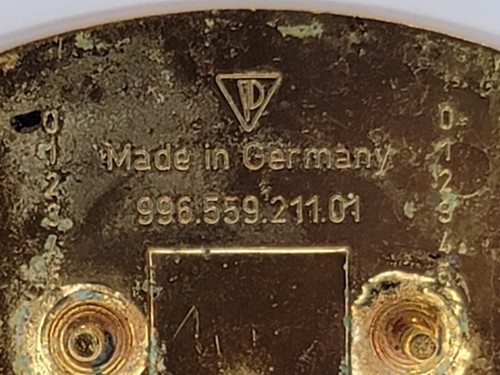 Vintage Porsche 911 Hood Badge Ornament Original 100% Germany 996-559-211-01 OEM - Picture 8 of 17