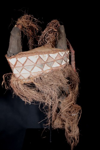 Art Africain Arts Premiers Afrique - Masque de Danse Ethnie Pende - RDC - 70 Cms - Photo 4 sur 12