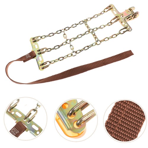 1 Pc Snow Tire Anti Skid Chains Steel Tire Chains Security Anti-Slip Chain US