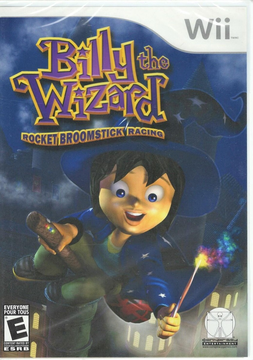 Billy the Wizard: Rocket Broomstick Racing WII (Brand New Factory