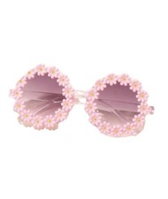 Kids Children's Flower Decor Fashion Sunglasses