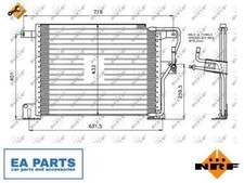 Condenser, air conditioning for JEEP NRF 35221