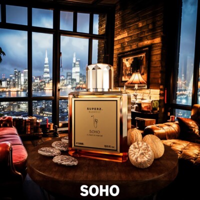 SOHO BY SUPERZ BUDAPEST 50ML/ 1.69 OZ EXTRAIT DE PARFUM USA SELLER