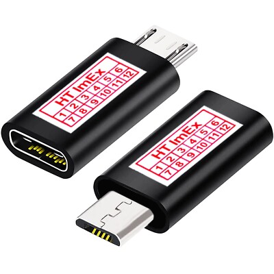 Type C Female to Micro USB Male 3.1 Type-C Adapter Converter Type c Connector