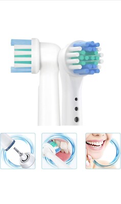 Sulkiwe Testine Compatibile Con Oral B Braun Spazzolino Elettrico Pro/Advance Power/Smart - Foto 6