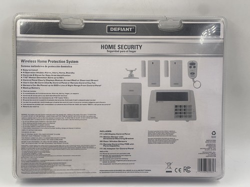 Defiant Wireless Home Protection/Security Alarm/Alert System - Picture 4 of 4