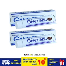 2 Boxes x 150g GANO EXCEL GANO FRESH TOOTHPASTE GANODERMA Free Shipping