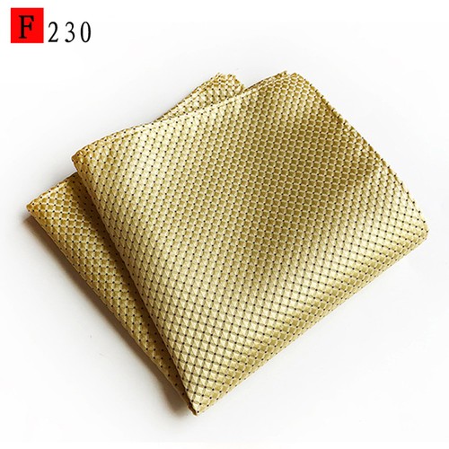 Men Striped Grid Check Polka Dots Hanky Stripe Flower Handkerchief Pocket Square - Picture 44 of 54