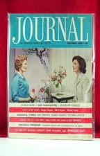 Ladies Home Journal  November 1960 Cover Pat Nixon Jackie Kennedy