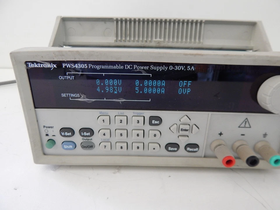 TEKTRONIX PWS4305 PWS 4305  PROGRAMMABLE DC POWER SUPPLY  (WVK65) - Image 3 of 4
