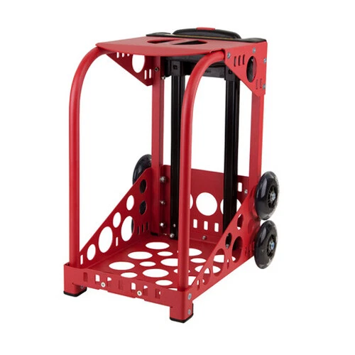 Bolsa de inserção esportiva Zuca Llama Rama e moldura vermelha com rodas piscantes - Imagem 3 de 4