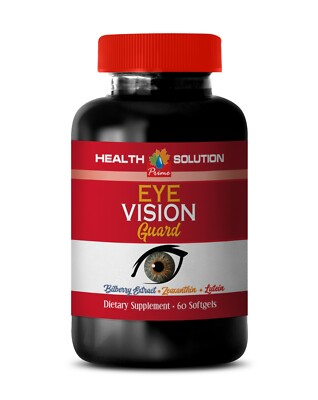 blue light blocker - POWERFUL EYE VISION GUARD - bilberry 1 Bottle 60 Softgels