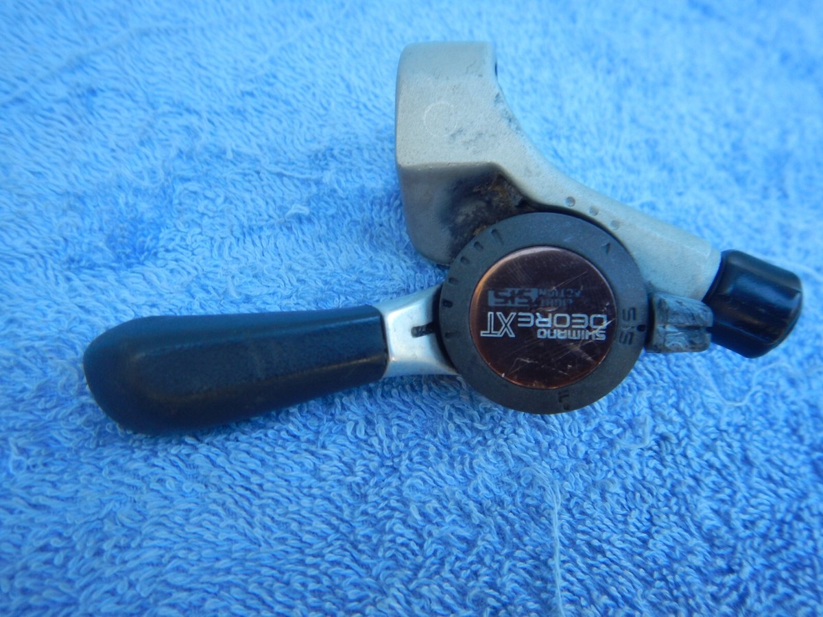 Shimano Deore XT Thumb Shifters SL-M730 Pair 6-Speed Vintage