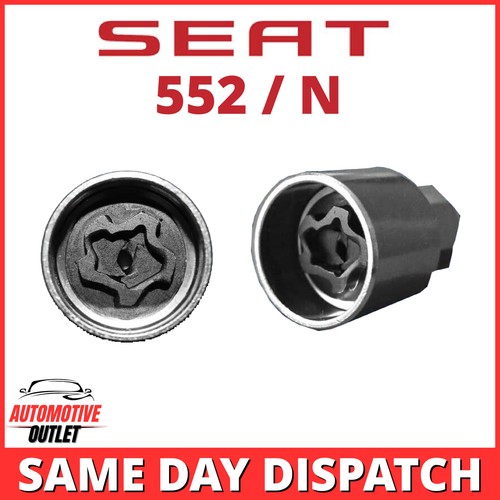 552 / N MASTER LOCKING 17mm WHEEL SECURITY NUT KEY BOLT SOCKET REMOVER FOR SEAT