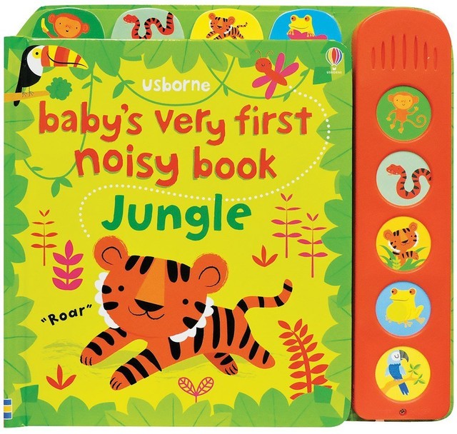 baby's very first noisy book jungle