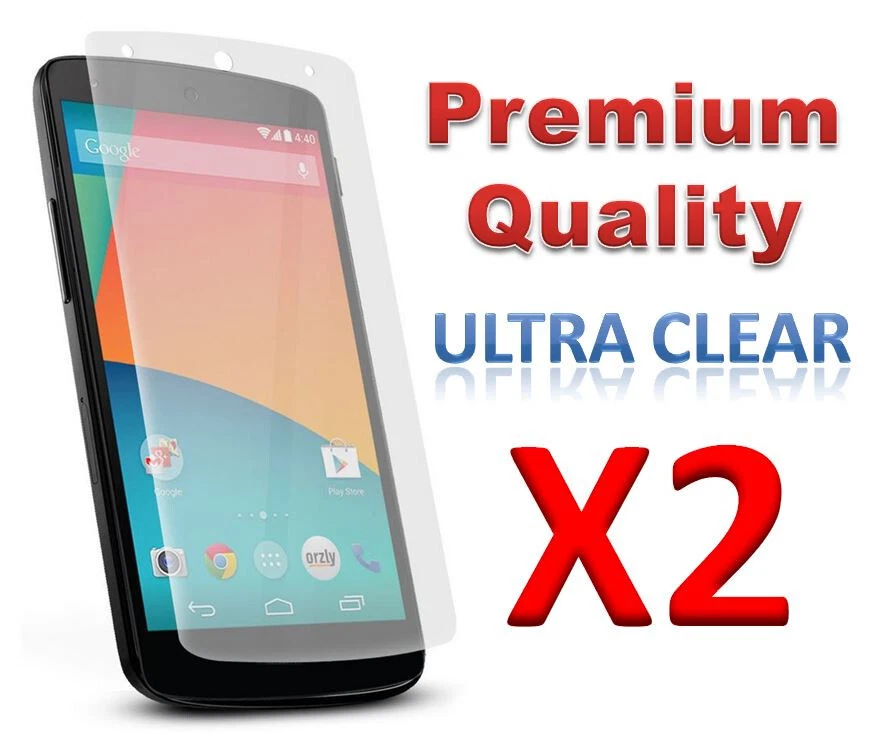 2x Premium Ultra Clear Screen Protector Film Cover Guard For LG Nexus5 Nexus 5 - Image 2 of 4