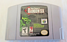 Tom Clancy's Rainbow Six (Nintendo 64, 1997 Video Game Cartridge Only N64
