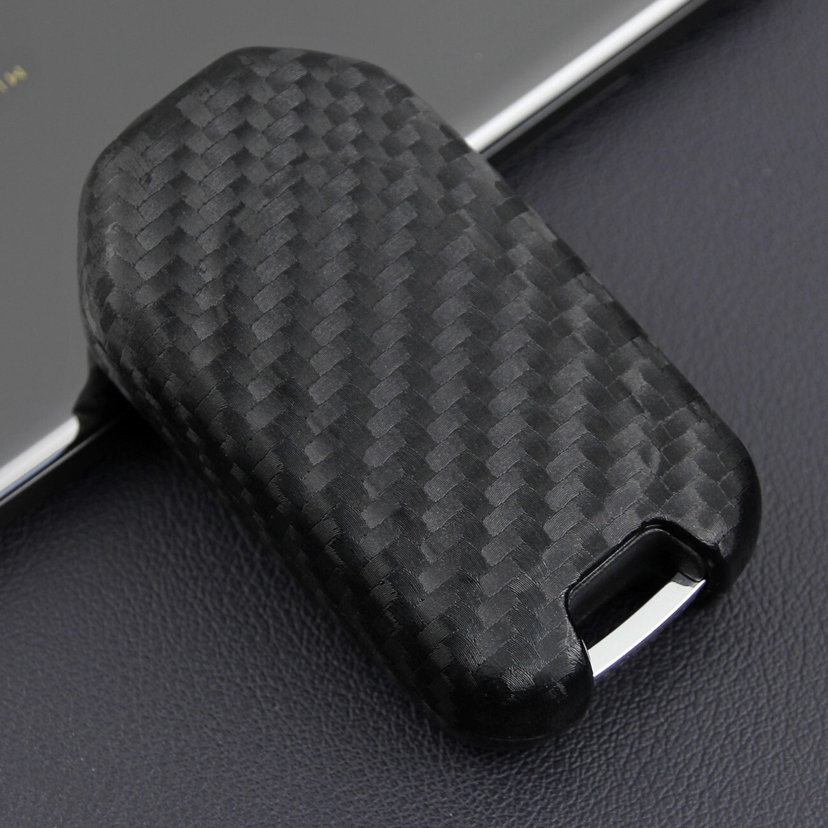 Genuine Leather Car Key Fob Case Cover Holder For Honda Accord Civic