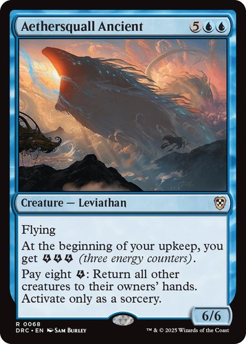 Aethersquall Ancient 68/226 Commander: Aetherdrift
