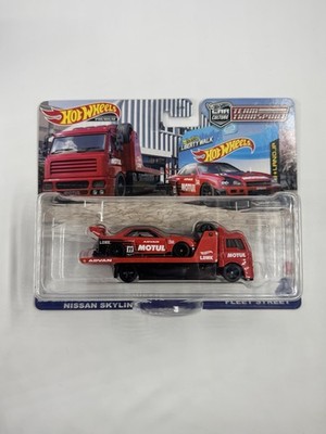 Hot Wheels Team Transport LB-ER34 Super Silhouette Nissan Skyline + Fleet Street