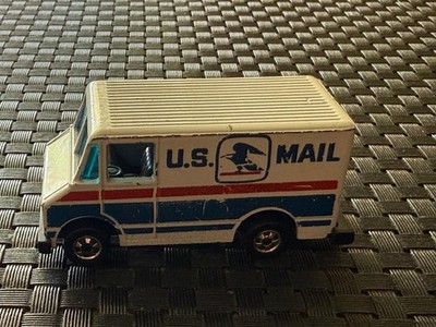 1976 Vintage Mattel Hot Wheels U.S. Mail Box Truck Diecast Hong Kong