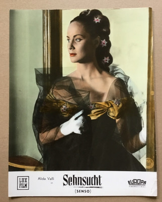 Sehnsucht (Kinoaushangfoto '54) - Alida Valli / Lucchino Visconti