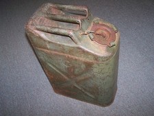 Vintage USMC Style 5 Gallon Jerry Can Green 1951 Jeep USA Military