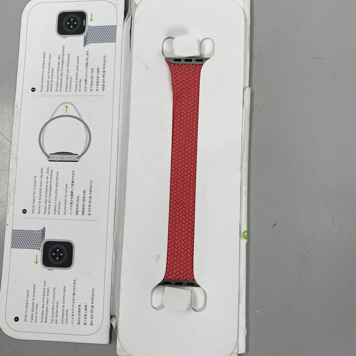 Braided Band Apple Watch Cinturino Solo Loop Apple Apple Watch