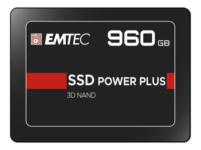 EMTEC X150 Power Plus 3D NAND SSD 960 GB intern 2.5'' 6,4 cm SATA 6Gb/s