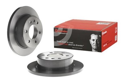 2x BREMBO Bremsscheibe PRIME LINE - UV Coated 08.9509.11 für MERCEDES VW 50 35