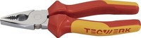 Tecwerk Kombizange L.200Mm Mehrkomp.-HüLle Verchr.Vde Kombizangen Kombizange