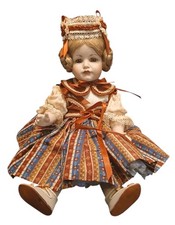 Vintage Kämmer & Reinhardt K*R 114 Gretchen Doll German Bisque 1910 Reproduction