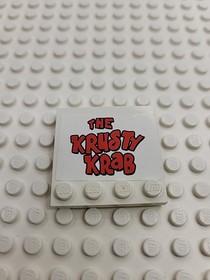LEGO The Krusty Krab Sticker Spongebob Squarepants Set 3833 6179pb044