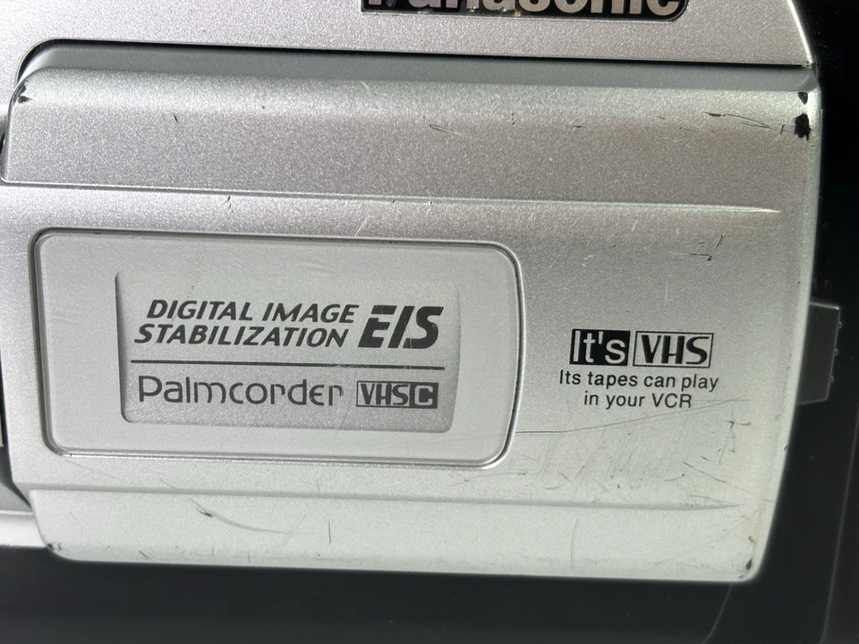 Panasonic Palmcorder VHS-C PV-L454D Camcorder Bundle *READ* Tested - Image 3 of 4