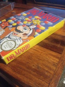Dr Mario Nintendo NES UK Boxed Complete with Manual CIB PAL Version Rare