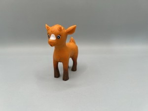 Mini Little Brown Goat Kid Baby Figure Simba Barbie Toy Farm Animal Figurine 3"